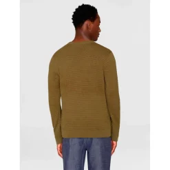KnowledgeCotton Apparel - Vagn Regular Bubble Knit Crew Neck - Wollpullover