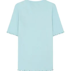 - Women's Rib Tee Ruffle Hemming - T-Shirt>KnowledgeCotton Apparel Clearance