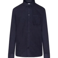 KnowledgeCotton Apparel - Regular Fit Melangé Flannel Shirt - Hemd^ Shirts, Hemden & Longsleeves|Alltagsbekleidung