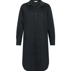 Hot - Women's Classic Linen Dress - Kleid Alltagsbekleidung