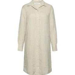 Hot - Women's Classic Linen Dress - Kleid Alltagsbekleidung