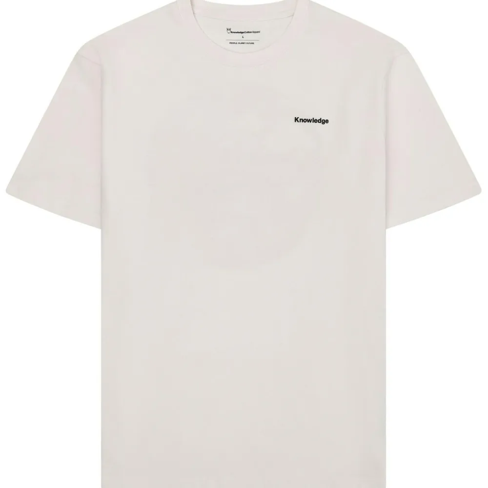 - Regular S/S Heavy Single Jersey Scenery Back Print - T-Shirt>KnowledgeCotton Apparel Sale