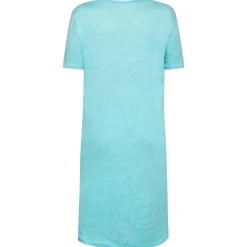 - Women's Linen S/S T-Shirt Dress - Kleid>KnowledgeCotton Apparel Clearance