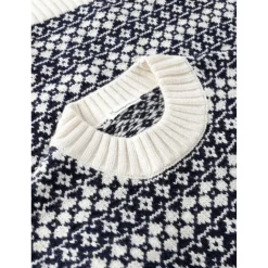 Discount - Women's Fair Isle Crew Neck - Wollpullover Pullover & Hoodies|Alltagsbekleidung