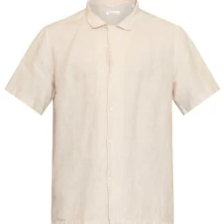 KnowledgeCotton Apparel - Box S/S Linen Shirt - Hemd