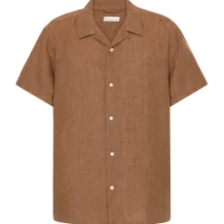KnowledgeCotton Apparel - Box S/S Linen Shirt - Hemd