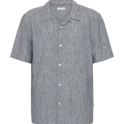 KnowledgeCotton Apparel - Box S/S Linen Shirt - Hemd