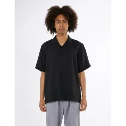 KnowledgeCotton Apparel - Box S/S Linen Shirt - Hemd