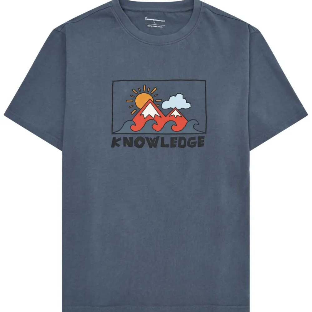 - Regenerative Organic Cotton Front Print T-Shirt - T-Shirt>KnowledgeCotton Apparel Discount