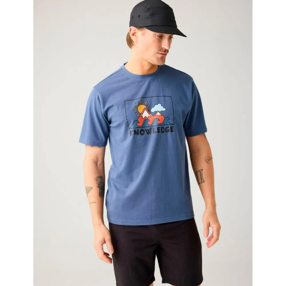 - Regenerative Organic Cotton Front Print T-Shirt - T-Shirt>KnowledgeCotton Apparel Discount