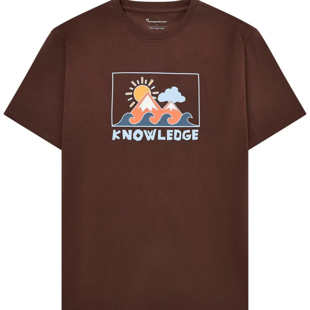 - Regenerative Organic Cotton Front Print T-Shirt - T-Shirt>KnowledgeCotton Apparel Discount