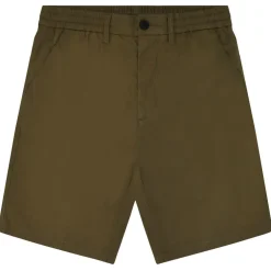 KnowledgeCotton Apparel - Fig Loose Poplin Elastic Waist String Shorts - Shorts