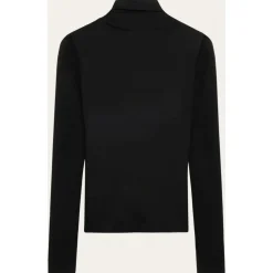 KnowledgeCotton Apparel - Women's Wool L/S Roll Neck - Wollpullover