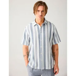 - Organic Cotton Striped Shirt II - Hemd><noscript><img width=