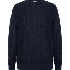 - Cotton Cable Crew Neck - Wollpullover><noscript><img width=