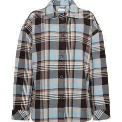 KnowledgeCotton Apparel - Women's Heavy Flannel Check - Bluse