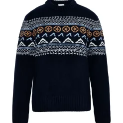 Best - Lampswool Campaign Pattern C. Neck - Wolljacke Pullover & Hoodies|Alltagsbekleidung