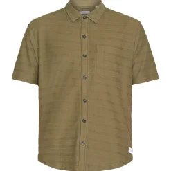 - Loose S/S Solid Striped Jersey - Hemd>KnowledgeCotton Apparel Online