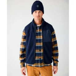 KnowledgeCotton Apparel - ED Adv. Loose Fit Zip Fleece Vest - Fleeceweste^ Westen|Alltagsbekleidung