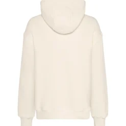 KnowledgeCotton Apparel - Loose Kangaroo Pocket Sweat with Embroidery - Hoodie^ Pullover & Hoodies|Pullover & Hoodies