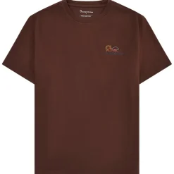 Outlet - Regenerative Organic Cotton Chest Print T-Shirt - T-Shirt Alltagsbekleidung|Wanderbekleidung