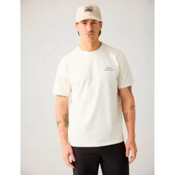Outlet - Regenerative Organic Cotton Chest Print T-Shirt - T-Shirt Alltagsbekleidung|Wanderbekleidung