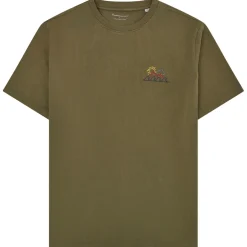 Outlet - Regenerative Organic Cotton Chest Print T-Shirt - T-Shirt Alltagsbekleidung|Wanderbekleidung