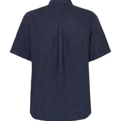 KnowledgeCotton Apparel - Regular Linen S/S Shirt - Hemd