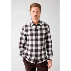 - Regular Fit Checkered Flannel - Hemd><noscript><img width=