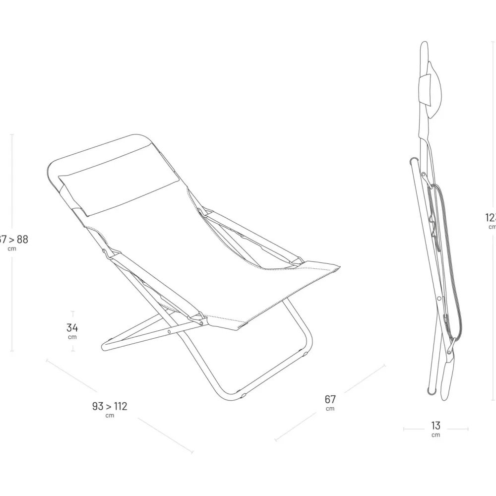 Lafuma Mobilier - Transabed Batyline Iso - Campingstuhl^ Campingstühle|Campingstühle