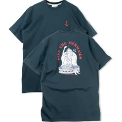 - Save The Mermaids Back T-Shirt - T-Shirt Alltagsbekleidung|T-Shirts