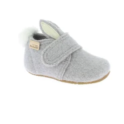 Kinder Living Kitzbu00fchel Living Kitzbühel - Baby's Klettschuh Hase mit Ohren - Hüttenschuhe
