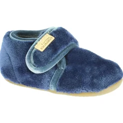 Living Kitzbühel - Baby's Klettschuh Samt Unifarben - Hüttenschuhe Kinder Hüttenschuhe