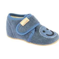Kinder Living Kitzbu00fchel Living Kitzbühel - Kid's Babyklett Frottee Smiley - Hüttenschuhe