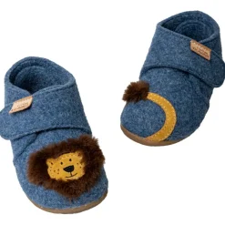 Best Living Kitzbühel - Kid's Lutz Löwe Klettschuh - Hausschuhe Kinder Hüttenschuhe