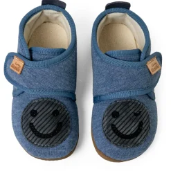 Living Kitzbühel - Kid's Smiley Klettschuh - Hausschuhe><noscript><img width=
