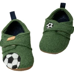 Outlet Living Kitzbühel - Kid's Soccer Champ Klettschuh - Hausschuhe Kinder Hüttenschuhe