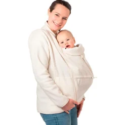 Mamalila - Women's Fleece-Tragejacke Basel - Fleecejacke