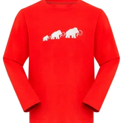 Kinder Mammut - Kid's Core Longsleeve Logo - Longsleeve