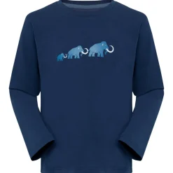 Kinder Mammut - Kid's Core Longsleeve Logo - Longsleeve