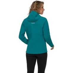 Mammut - Women's Ultimate Comfort Softshell Hooded Jacket - Softshelljacke^ Wanderbekleidung|Jacken
