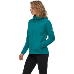 Mammut - Women's Ultimate Comfort Softshell Hooded Jacket - Softshelljacke^ Wanderbekleidung|Jacken