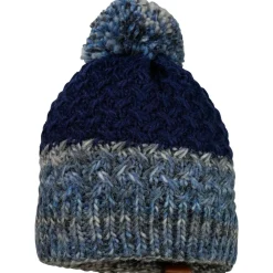 maximo - Boy-Mütze mit Pompon und Vollfutter - Mütze^ Alltagsbekleidung