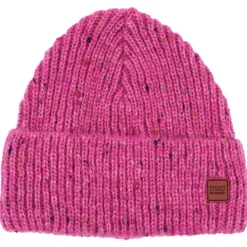 - Girl-Beanie Effektgarn Jerseyfutter mit Umschlag - Mütze>maximo Outlet