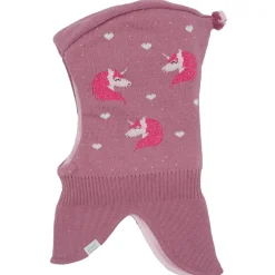 - Girl-Schlupfmütze Jacquard Einhorn - Mütze><noscript><img width=
