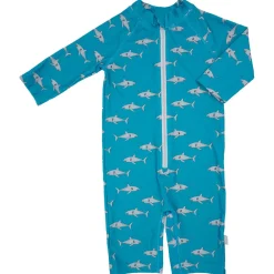 Clearance - Kid's Mini Overall 3/4 Arm Badestoff Print - Lycra Bademode