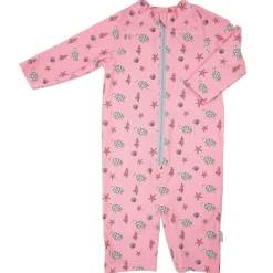 Clearance - Kid's Mini Overall 3/4 Arm Badestoff Print - Lycra Bademode