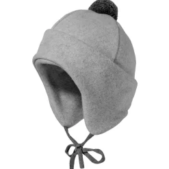 Outlet - Kid's Mini-Mütze mit Pompon und Bindeband - Mütze Kopfbedeckungen|Alltagsbekleidung