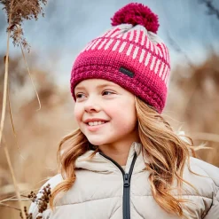 Hot - Kid's Mütze mit Pompon - Mütze Kopfbedeckungen|Alltagsbekleidung