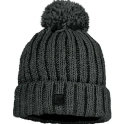 - Kid's Mütze Rippe mit Pompon und Fleecefutter - Mütze>maximo Best